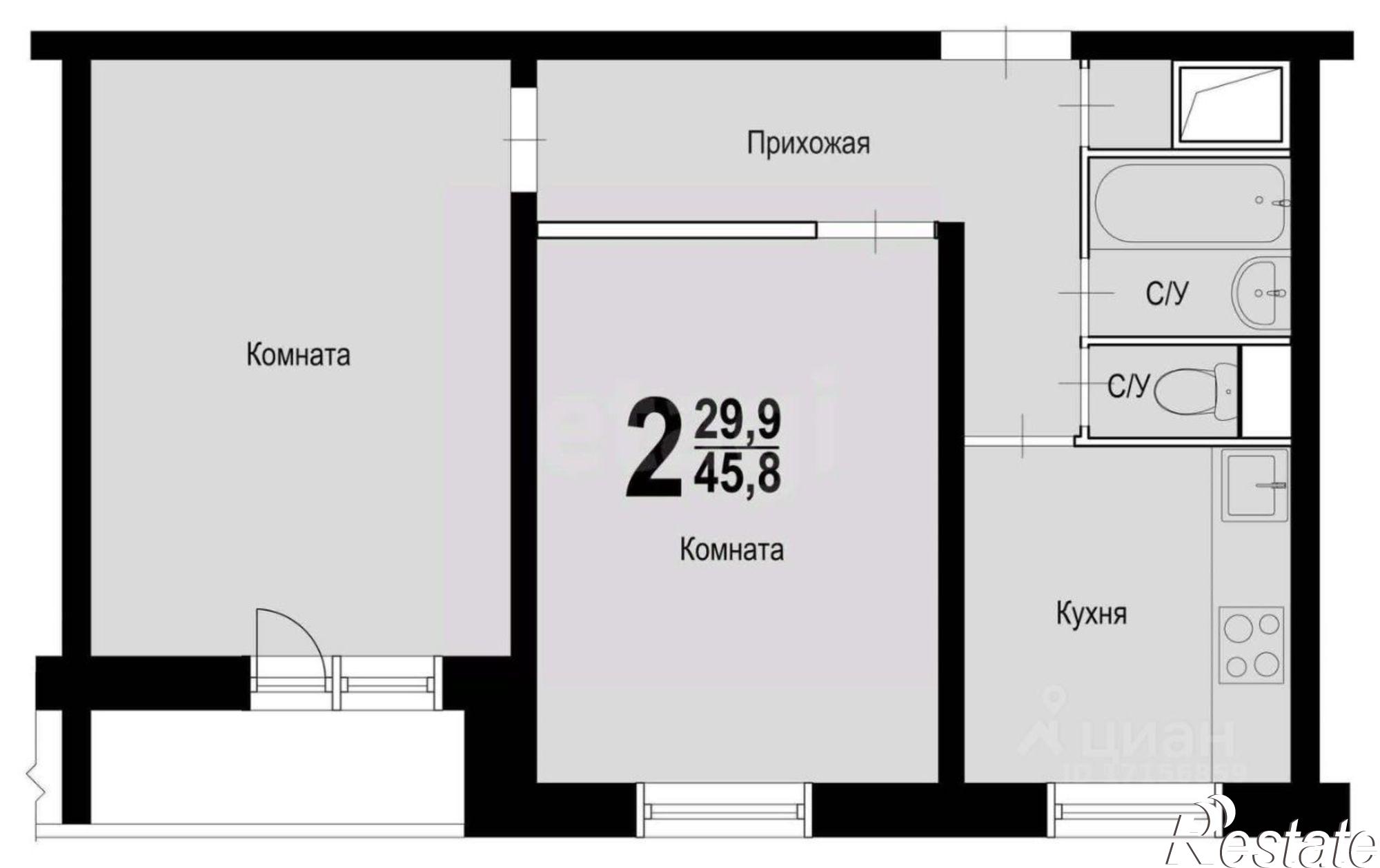 Купить квартиру за 3 200 000 рублей на ул Ломоносова, 10