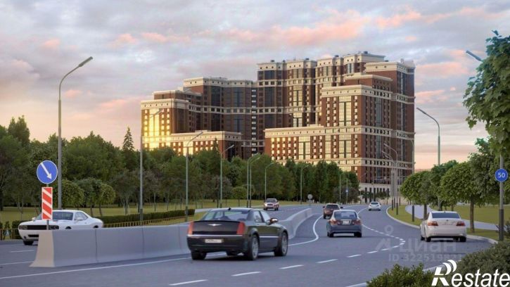 1-комн квартира в новом доме Азовский переулок, 5,  д. 5