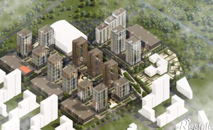 1-комн квартира в новом доме Совхозная улица, 2