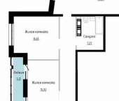 3-комн, 129кв м, этаж 7/22 Казарменный пер, 15Д 1