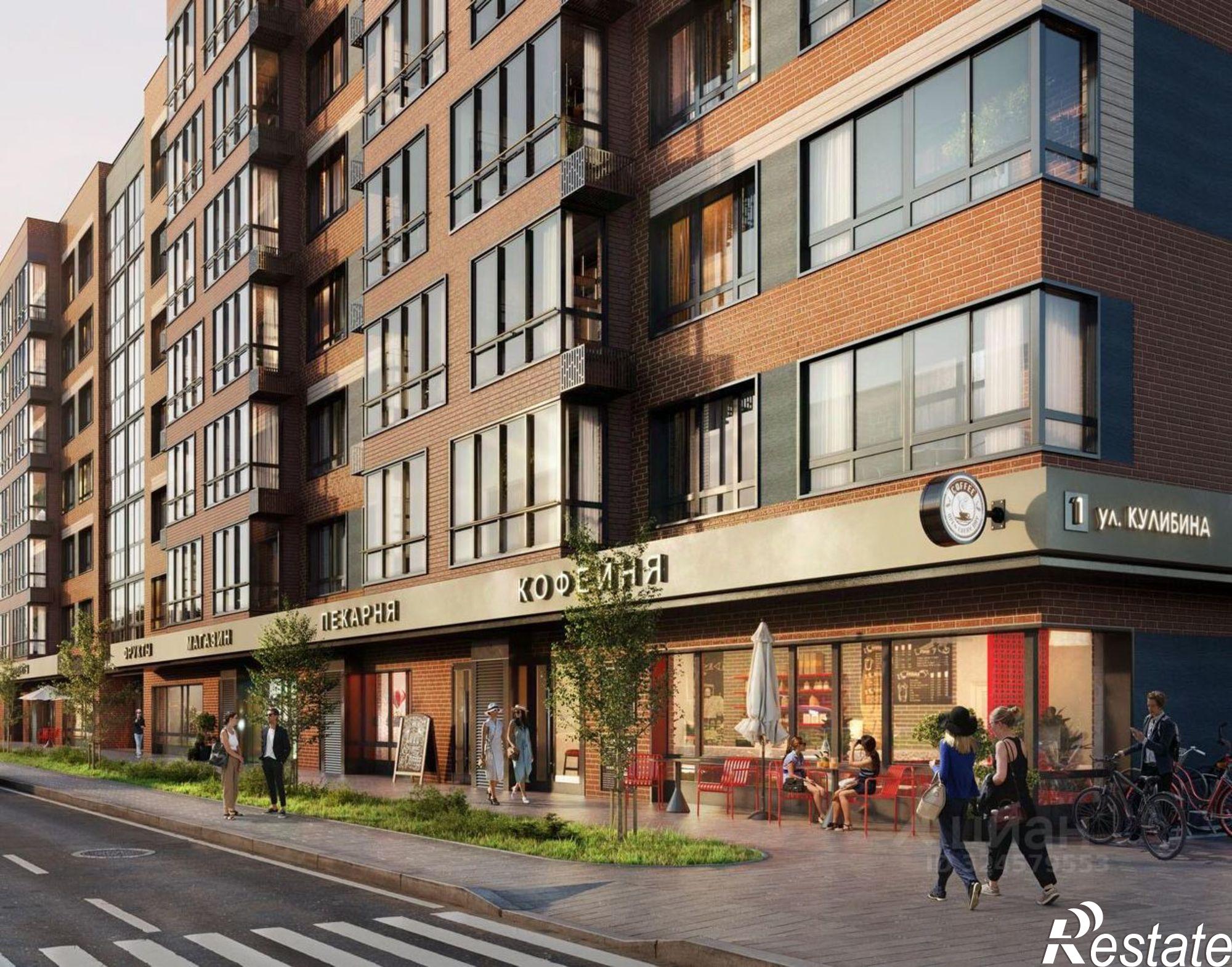 Купить квартиру за 13 733 600 рублей на улица Кулибина, 4/1