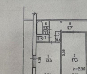 2-комн, 55кв м, этаж 3/9 Известковая улица, 33