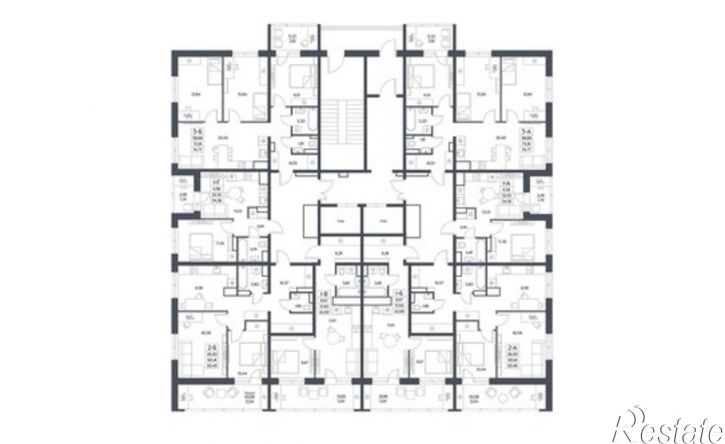1-комн квартира в новом доме переулок Смены, 1 к1,  д. 1 к1