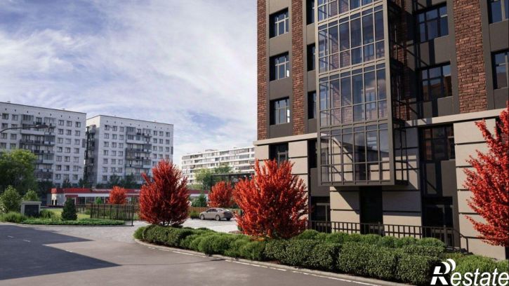 1-комн квартира в новом доме ул Соревнования, 34,  д. 34