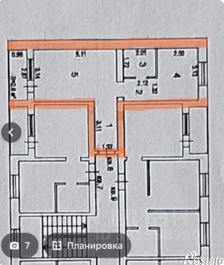 1-комн квартира квартал Моряков Амурцев, 35А,  д. 35А