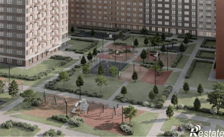 1-комн квартира в новом доме Промывочная улица, 72/2,  д. 72/2