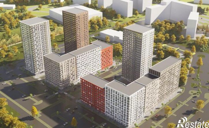 1-комн квартира в новом доме Железнодорожный район