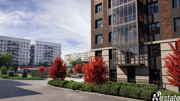 1-комн квартира в новом доме ул Соревнования, 34,  д. 34