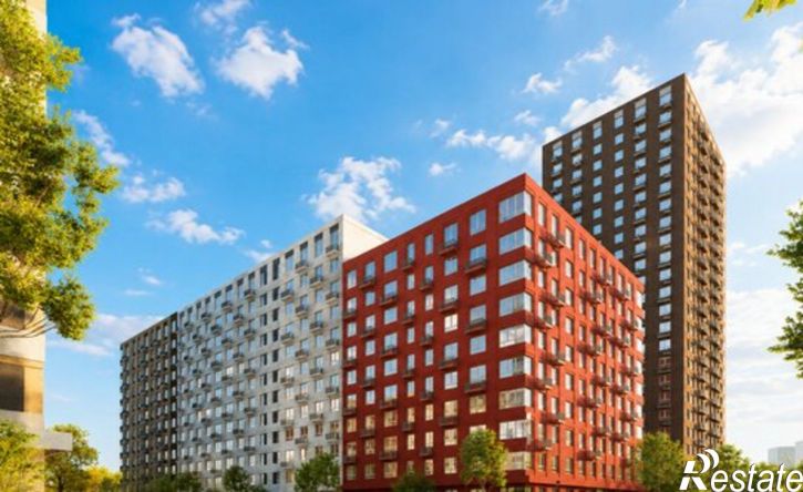 3-комн квартира в новом доме Железнодорожный район