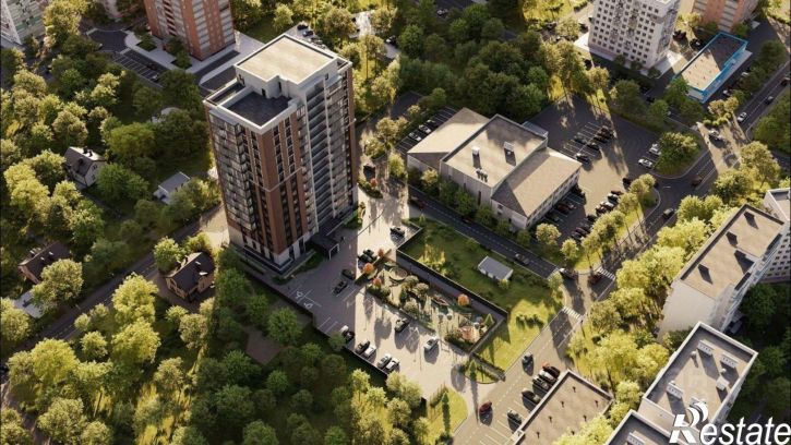 1-комн квартира в новом доме ул Соревнования, 34,  д. 34