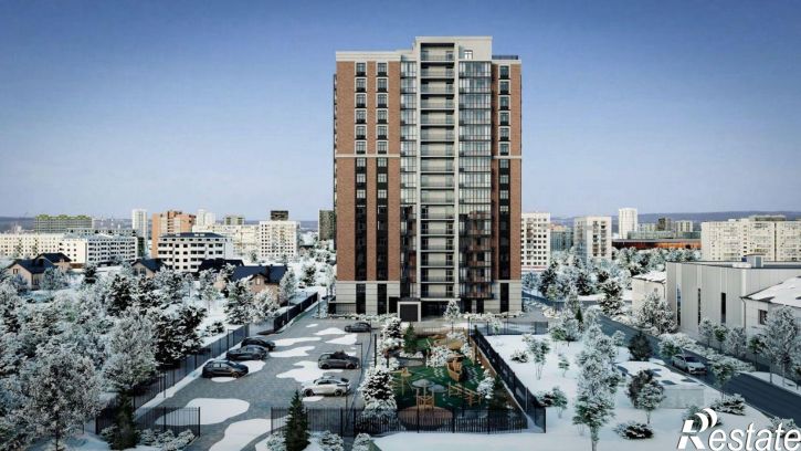 1-комн квартира в новом доме ул Соревнования, 34,  д. 34