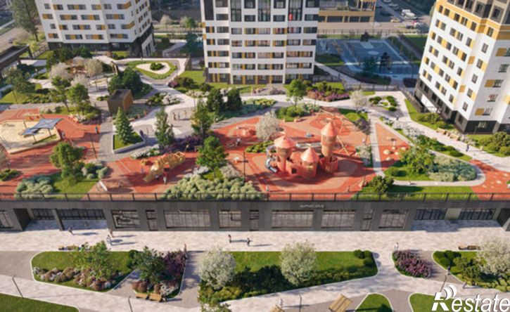 1-комн квартира в новом доме ул Индустриальная, 1/1,  д. 1/1