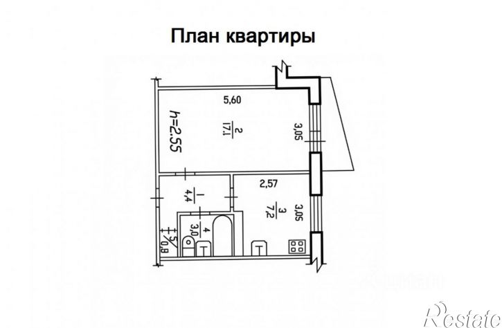 1-комн квартира ул Уборевича, 78,  д. 78