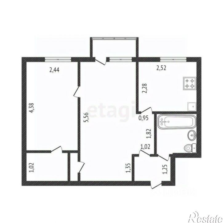 2-комн квартира ул Световая, 8,  д. 8