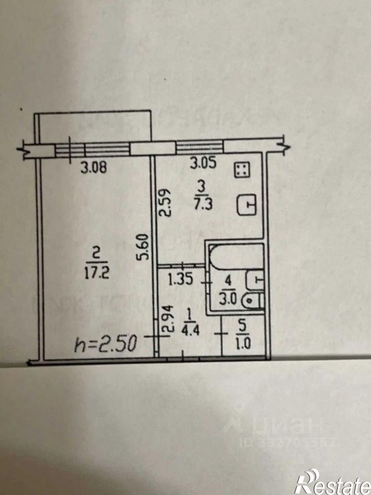 1-комн квартира ул Уборевича, 58а,  д. 58а