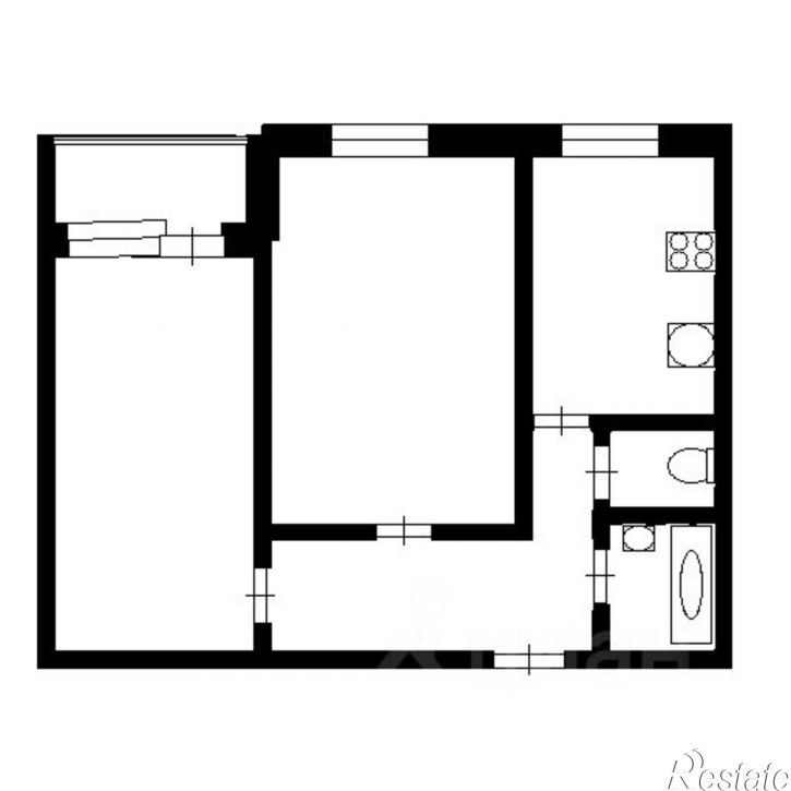 2-комн квартира ул Калинина, 10,  д. 10