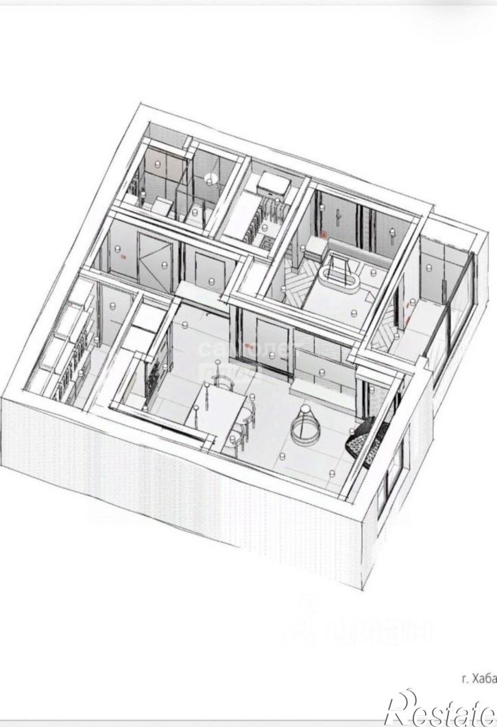 2-комн квартира Картографический пер, 20 4,  д. 20 4,  к. 4