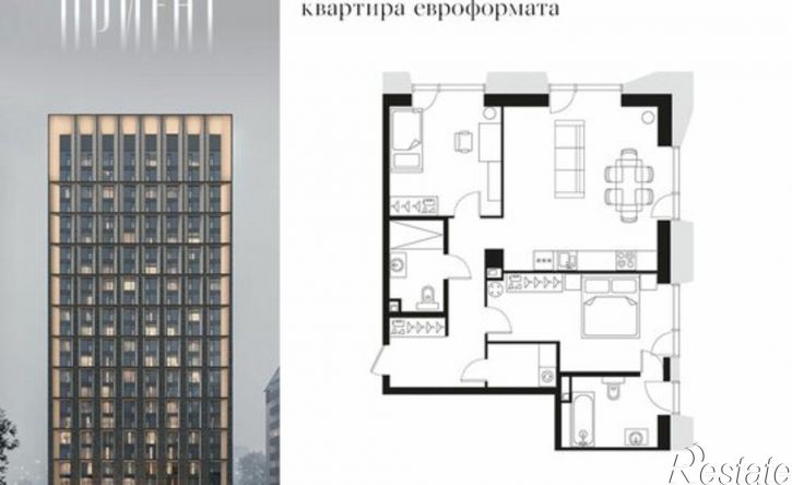 3-комн квартира в новом доме ул Истомина, 9,  д. 9