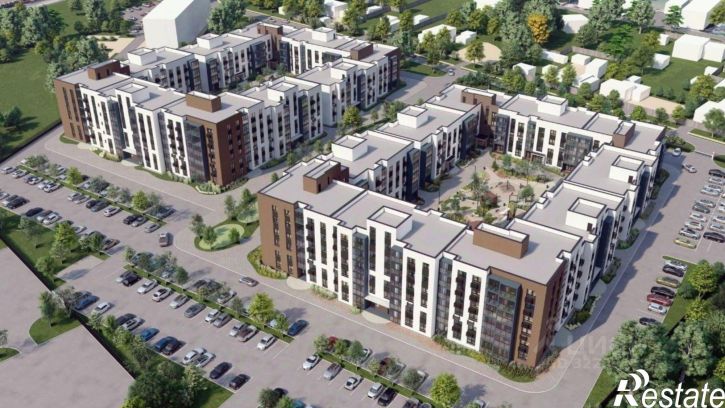 1-комн квартира в новом доме ул Октябрьская, 57 1,  д. 57 1,  к. 1