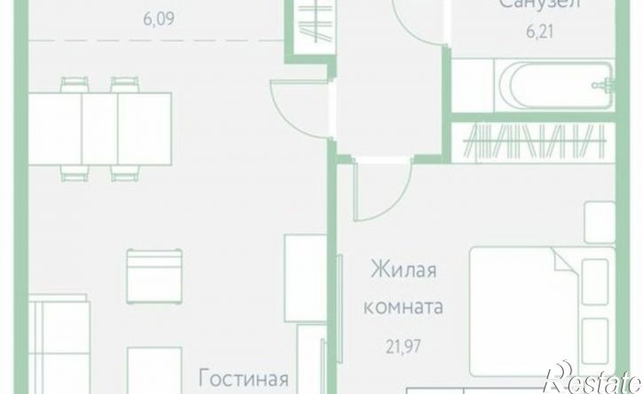 1-комн квартира в новом доме ул Шуранова, 47,  д. 47
