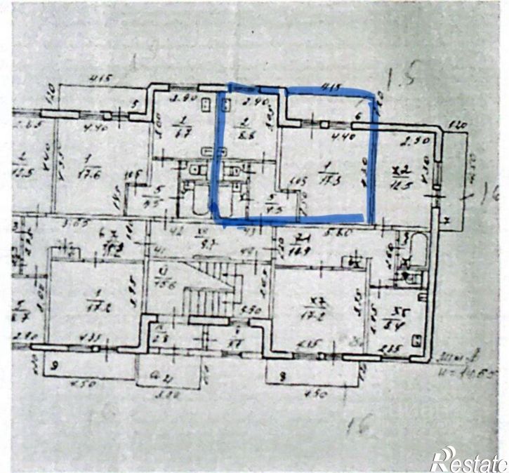 1-комн квартира ул Барабинская, 6,  д. 6