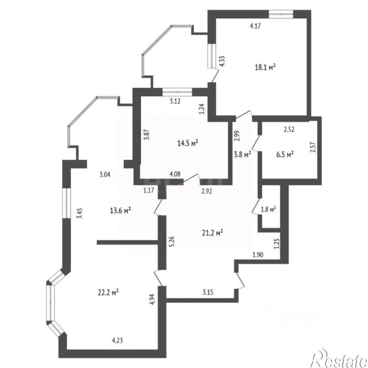 3-комн квартира ул Лейтенанта Шмидта, 2,  д. 2
