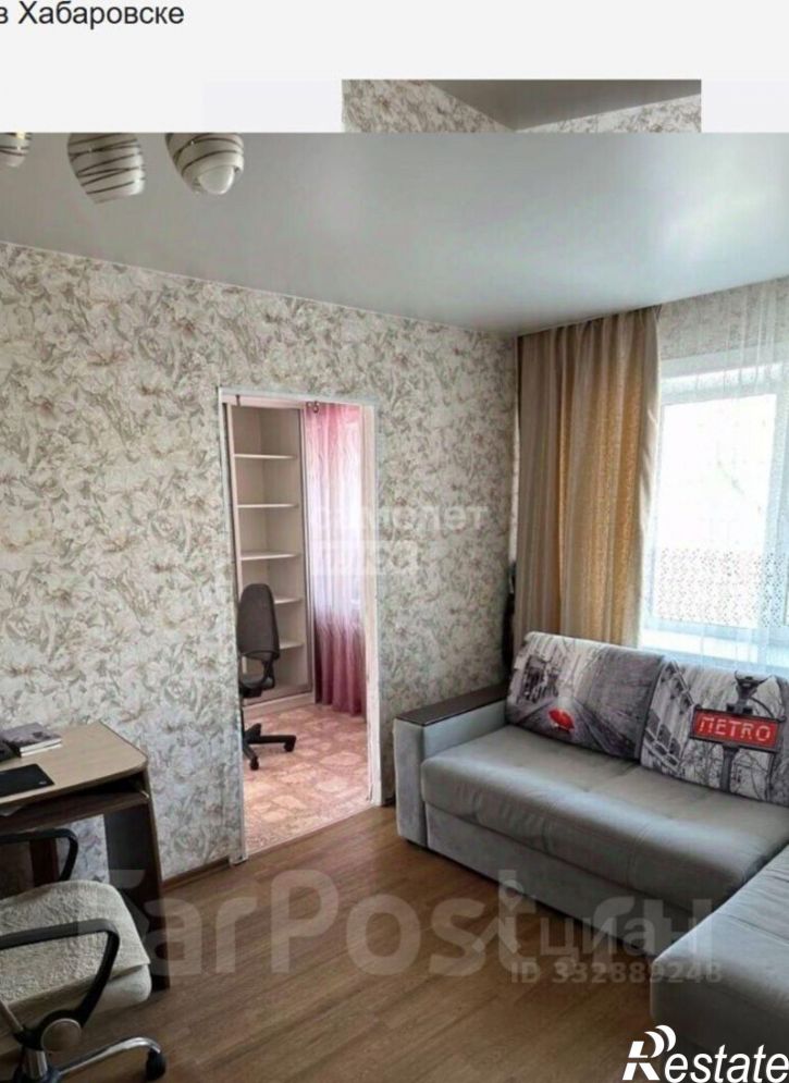 2-комн квартира ул Краснореченская, 207,  д. 207