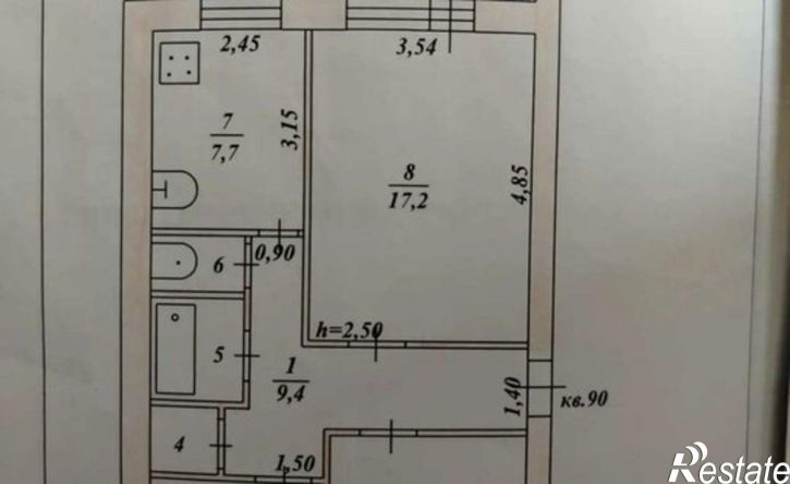 3-комн квартира ул Менделеева, 5,  д. 5