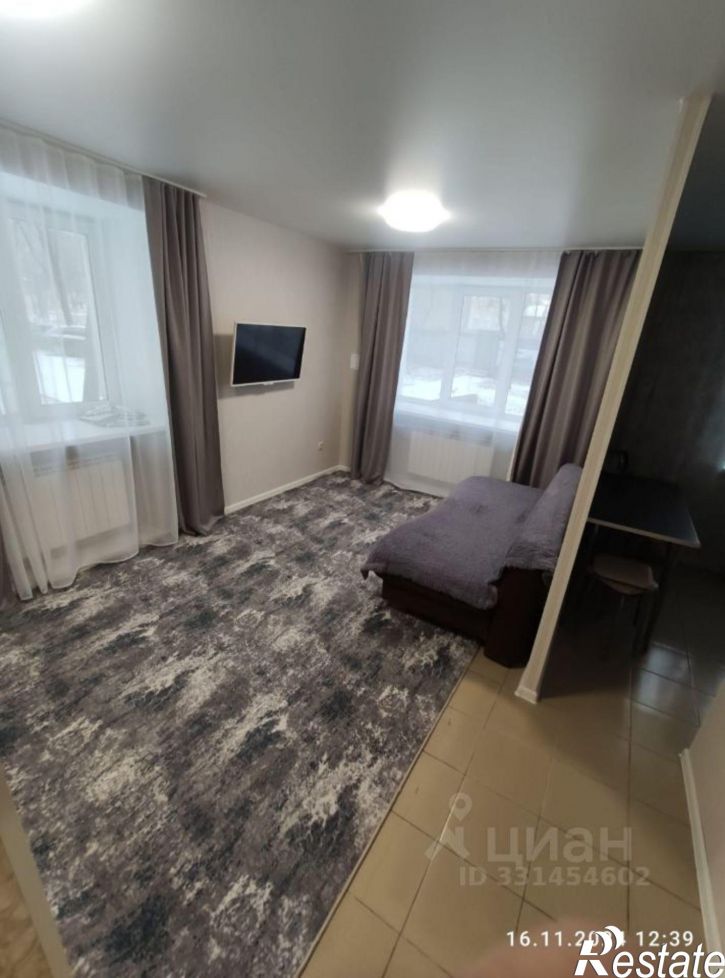 1-комн квартира ул Гамарника, 43б,  д. 43б