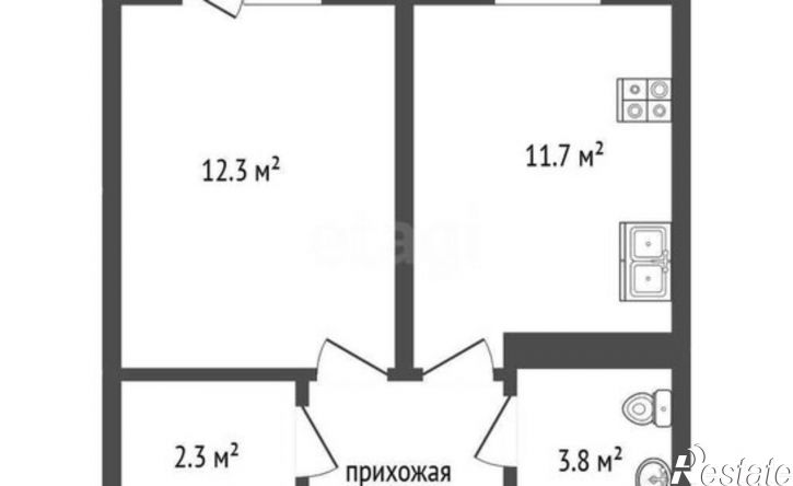 1-комн квартира ул Карла Маркса, 144/2д,  д. 144/2д