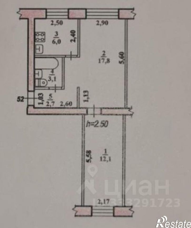 2-комн квартира Амурский б-р, 3,  д. 3