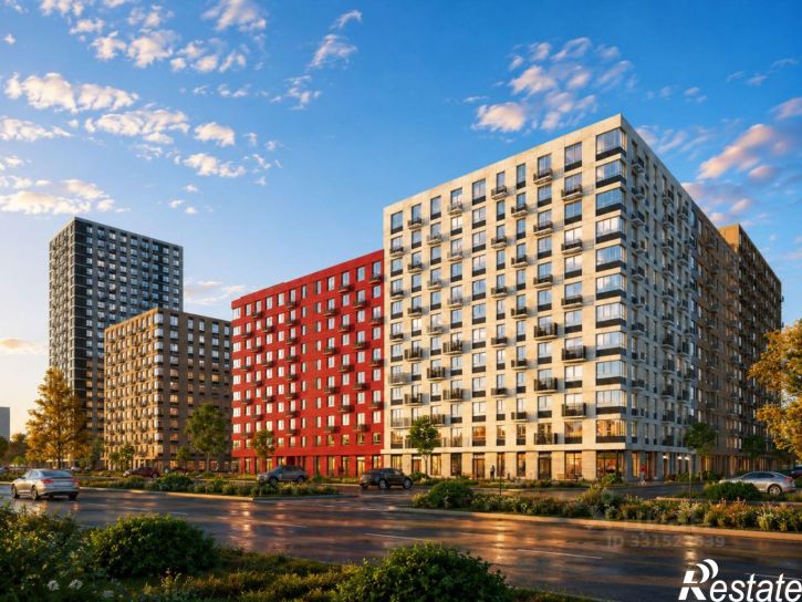 3-комн квартира в новом доме Промывочная улица