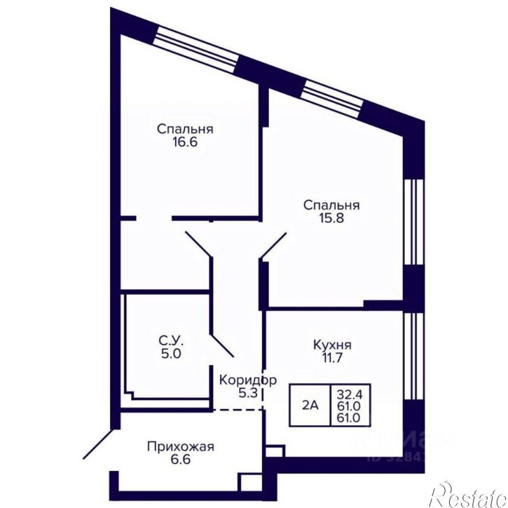 2-комн квартира в новом доме ул Карла Маркса, 96/1,  д. 96/1
