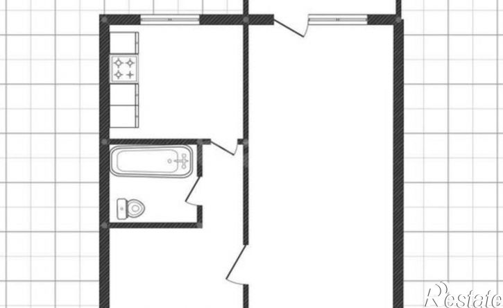 1-комн квартира ул Аэродромная, 15,  д. 15