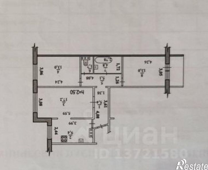 3-комн квартира ул Вахова А.А., 8а,  д. 8а