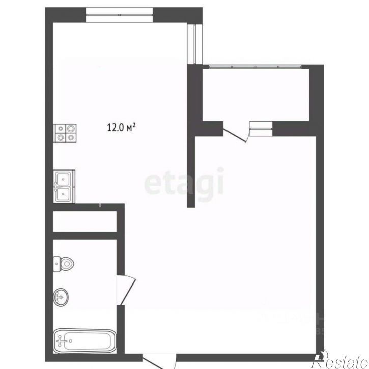 2-комн квартира Уссурийский б-р, 2/1,  д. 2/1