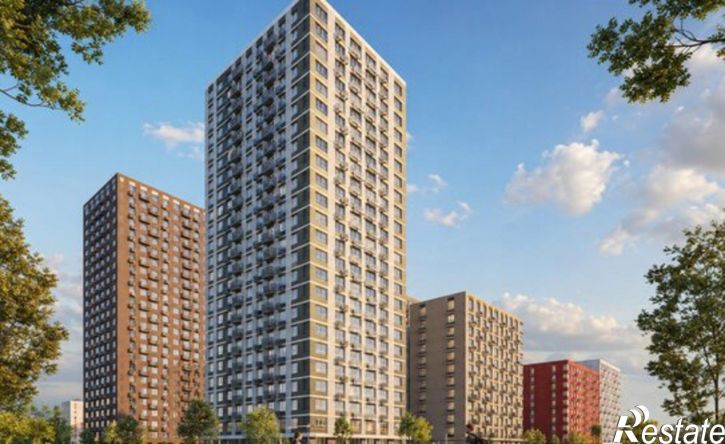 2-комн квартира в новом доме Железнодорожный район