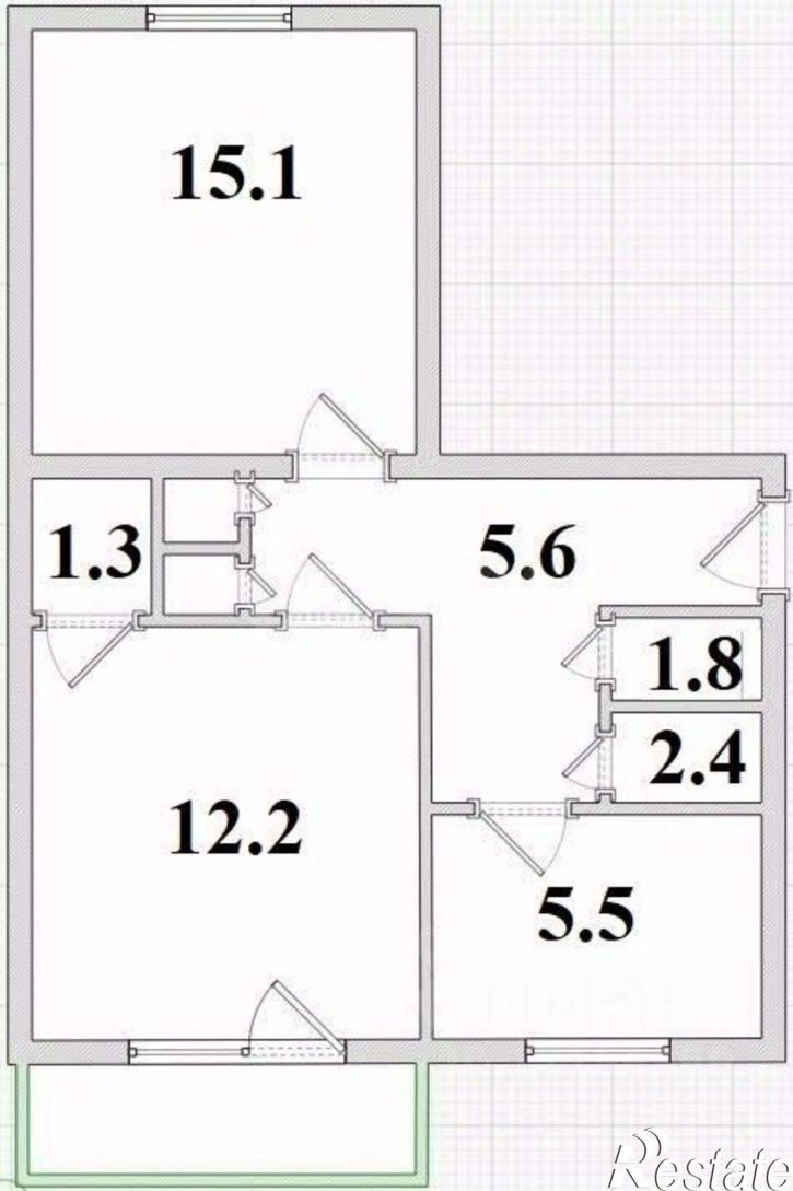2-комн квартира улица Мате Залки, 50,  д. 50