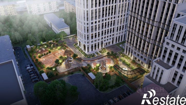 3-комн квартира в новом доме улица Нагишкина, 5/2,  д. 5/2