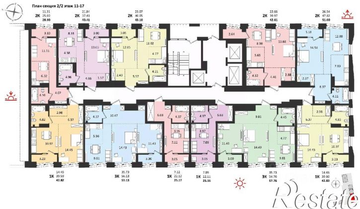 2-комн квартира в новом доме Албанский переулок, 3/2,  д. 3/2