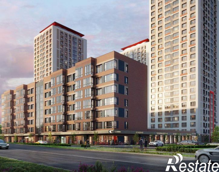 3-комн квартира в новом доме улица Кулибина, 1/2,  д. 1/2