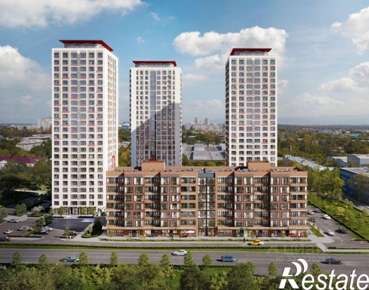 3-комн квартира в новом доме улица Кулибина, 1/2,  д. 1/2