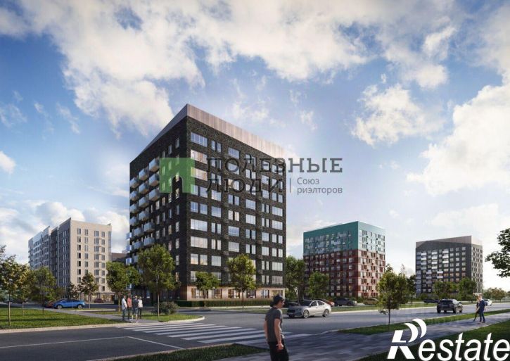 1-комн квартира в новом доме улица Виталия Бубенина, 1 к1,  д. 1 к1