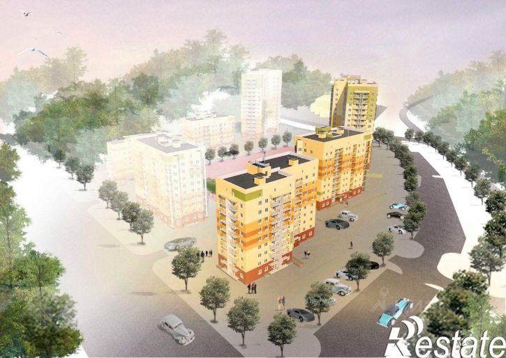 2-комн квартира в новом доме улица Редько, 12/2,  д. 12/2