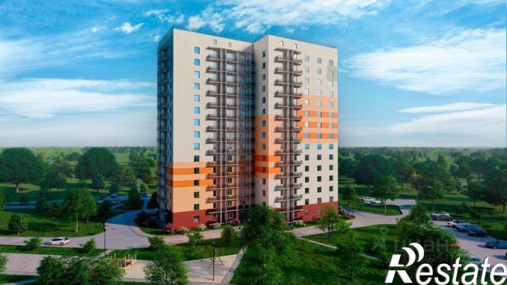 2-комн квартира в новом доме улица Редько, 12/2,  д. 12/2