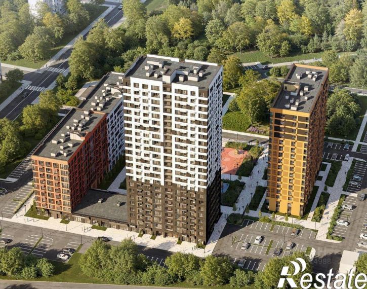 1-комн квартира в новом доме улица Героев Пассаров, 4/1,  д. 4/1