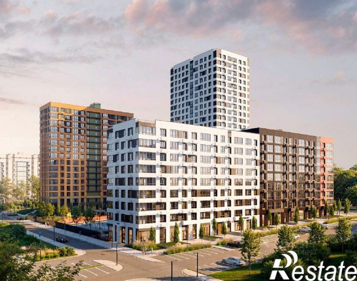 1-комн квартира в новом доме улица Героев Пассаров, 4/1,  д. 4/1