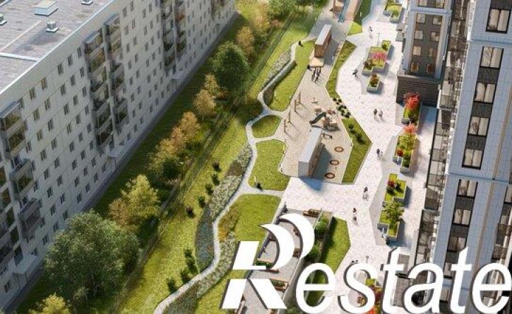 1-комн квартира в новом доме улица Блюхера, 4/1,  д. 4/1
