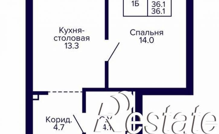 1-комн квартира в новом доме улица Карла Маркса, 96 к3,  д. 96 к3