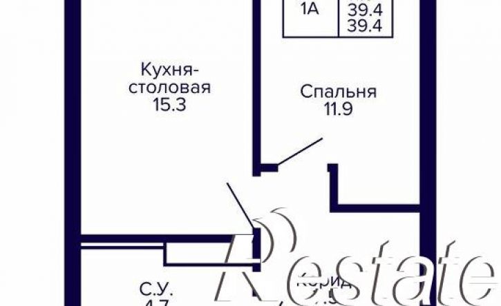 1-комн квартира в новом доме улица Карла Маркса, 96 к3,  д. 96 к3